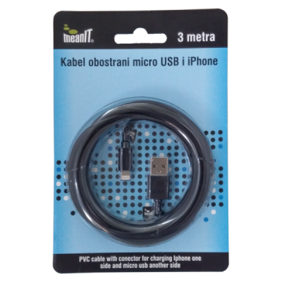 MeanIT USB kabl sa micro...