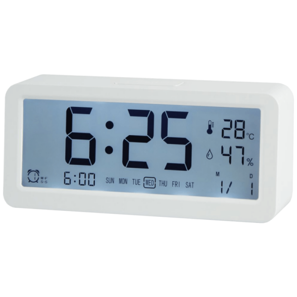 MeanIT Sat sa alarmom, termometrom i mjerenjem vlažnosti  - A1