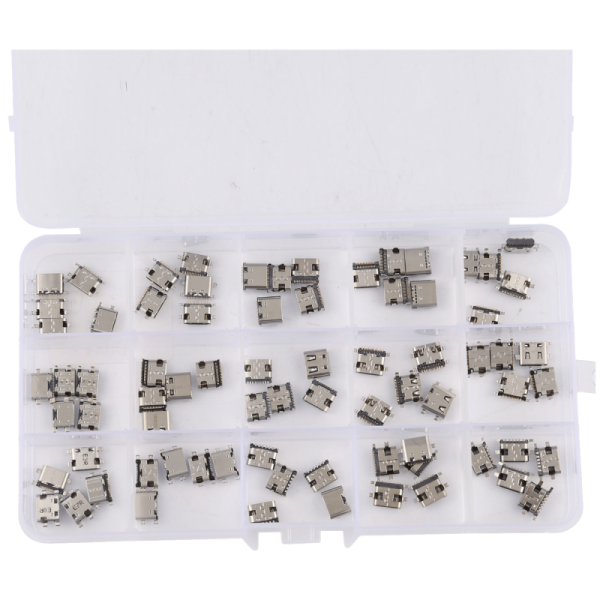 NN-Su Type C konektor, set 75 kom. - USB Type C Connector, set