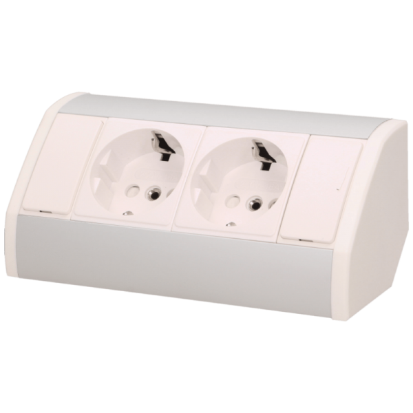 Orno Produžni kabel sa 2 x Schuko utičnice, ugradbena