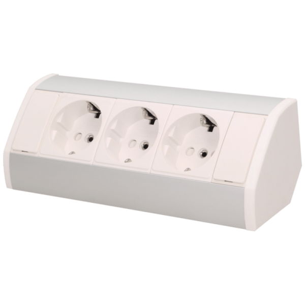 Orno Produžni kabel sa 3 x Schuko utičnice, ugradbena