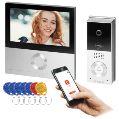 Orno Video interfon 7",...