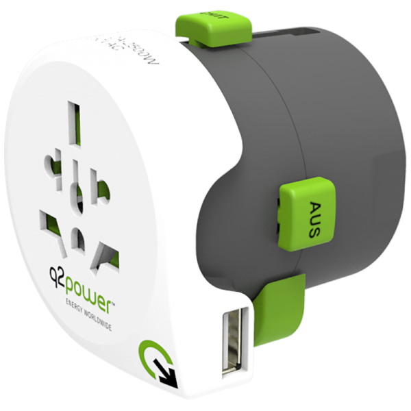 q2power Adapter, strujni, univerzalni, USB - QDAPTER USB