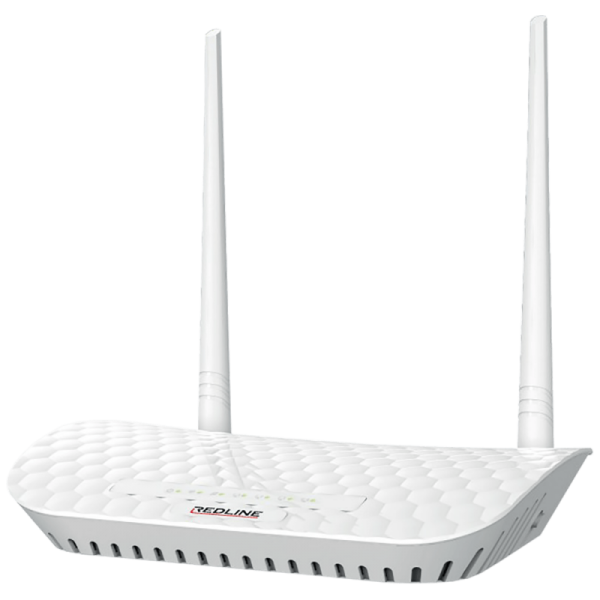 REDLINE Wireless N Router, 4 porta, 300 Mbps, 2 x 5 dBi antena