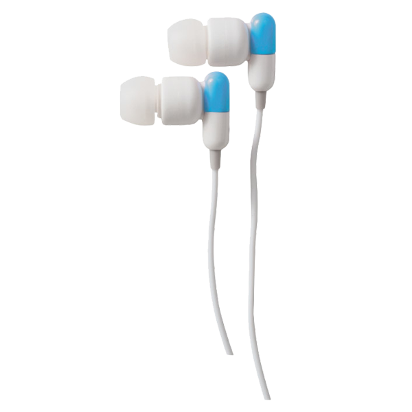 SAL Slušalice, stereo, 3,5mm, bijelo/plavo - EP 8/BL