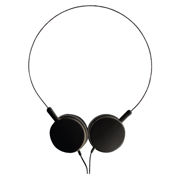 SAL Slušalice, stereo, 3,5mm, okretljivi zvučnici, crne