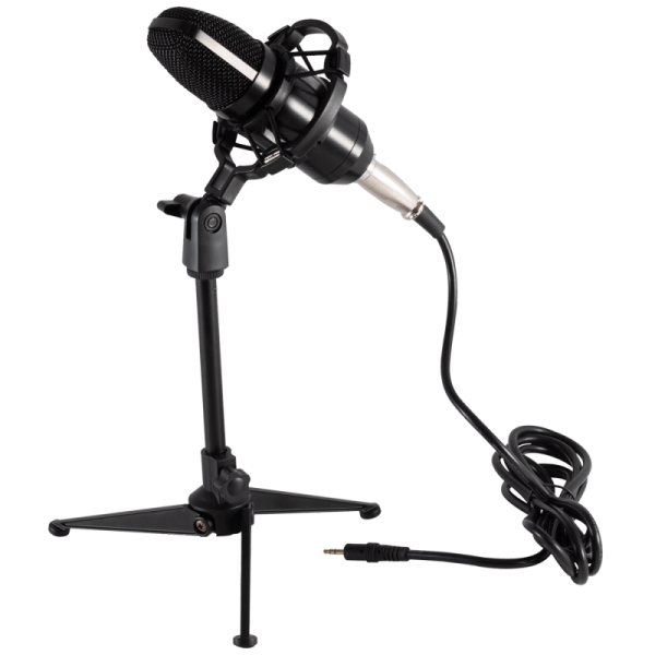 SAL Mikrofon, studijski, sa postoljem, 3.5 mm, 2.4 met. - M 12