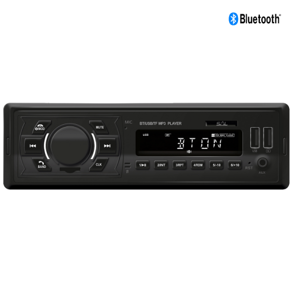 SAL Auto radio, 4x45W,FM,BT,USB,microSD,AUX,daljinski upravljač