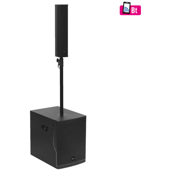 SAL Zvučna kutija, aktivna, bass/satelit, 800W / 400W, Bluetooth