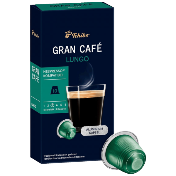 Tchibo Kapsule Gran Café Lungo za Nespresso aparate, 10/1
