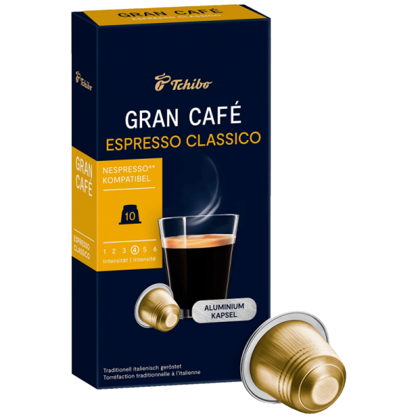 Tchibo Kapsule Gran Café Espresso Classico za Nespresso, 10/1