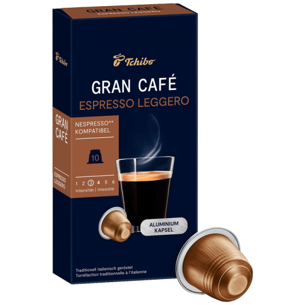 Tchibo Kapsule Espresso Leggero za Nespresso aparate, 10/1