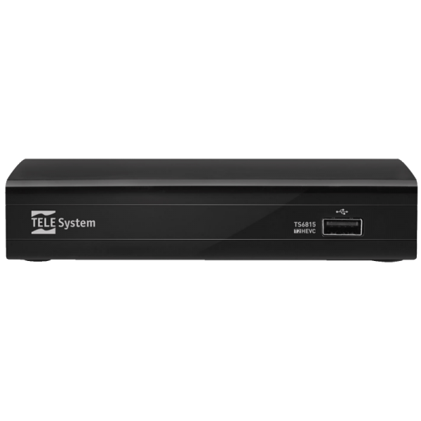 TELE System Prijemnik zemaljski, DVB-T2, H.265/HEVC, SCART, USB