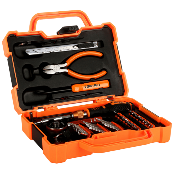 Toman Set alata, mobilni montažni komplet, 47 kom. - TT-4700