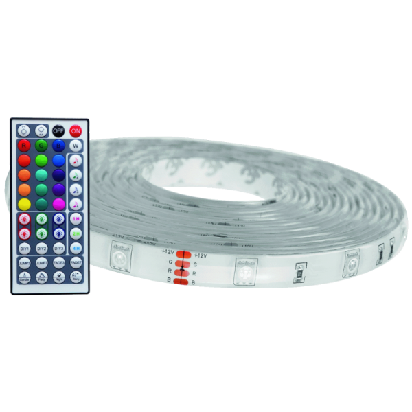 Avide LED traka sa daljinskim upravljačem,RGB,16W,12V,5 met.,WiFi