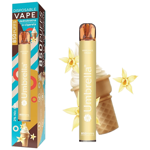 Umbrella Cigareta elektronska, jednokratna, Vanilla Ice Cream 20 mg