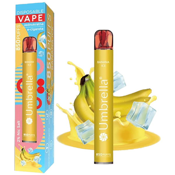 Umbrella Cigareta elektronska, jednokratna,  Banana Ice 20 mg