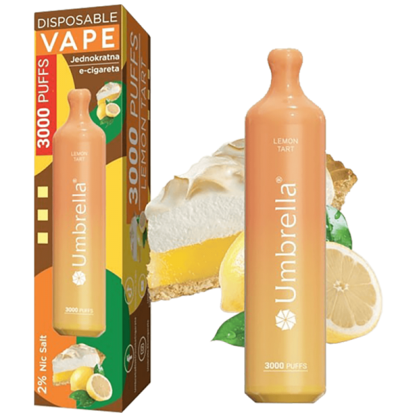 Umbrella Cigareta elektronska, jednokratna, Lemon Tart 20mg
