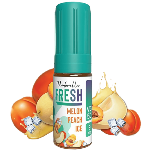 Umbrella Tekućina za e-cigarete, Melon Peach Ice 10ml, 4.5mg
