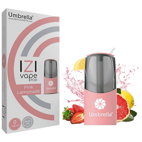 Umbrella Tekućina za e-cigarete, Izi Vape Pod Pink Lemonade 10mg