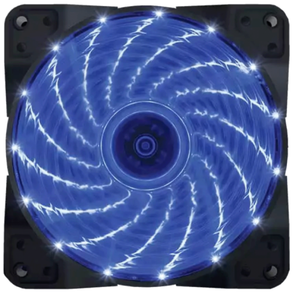 Zeus Ventilator za kućište, 120 mm, Blue LED