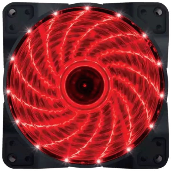 Zeus Ventilator za kućište, 120 mm, Red LED