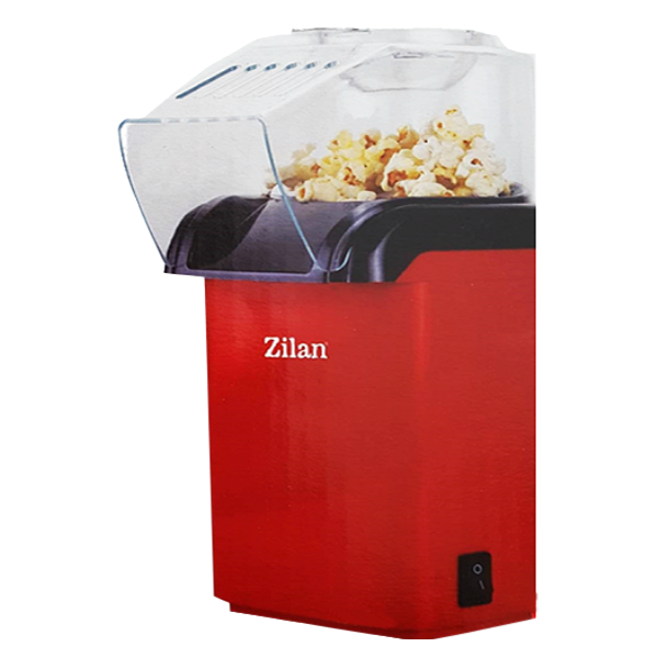 Zilan Aparat za kokice, 1200 W, crvena - ZLN8046