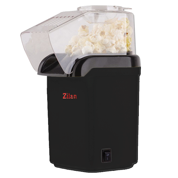 Zilan Aparat za kokice, 1200 W, crna - ZLN8045