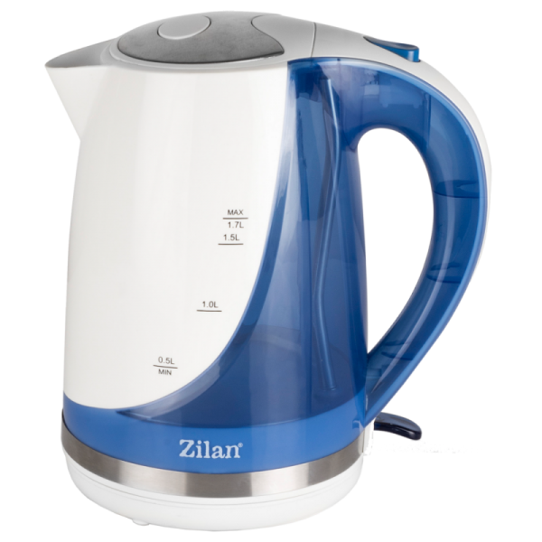 Zilan Kuhalo za vodu, zapremina 1.7 l, 1850-2200 W, plava