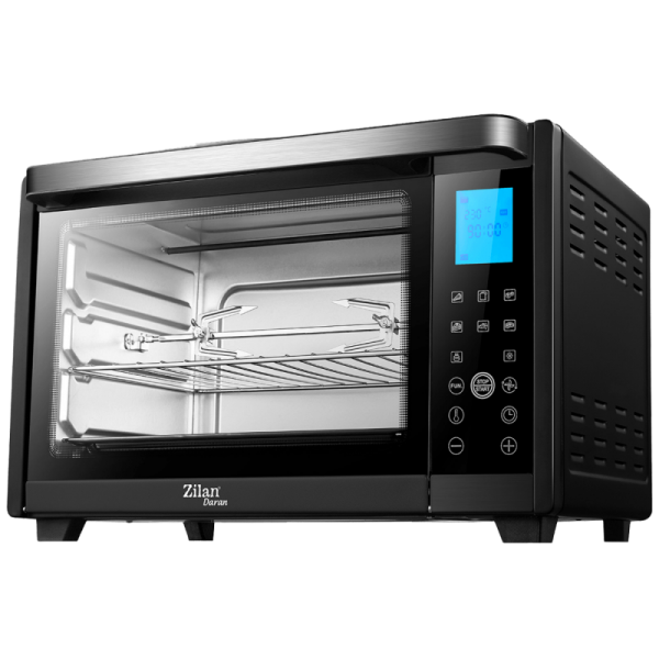 Zilan Mini pećnica sa grillom, zapremina 28 l, 1600 W, crna