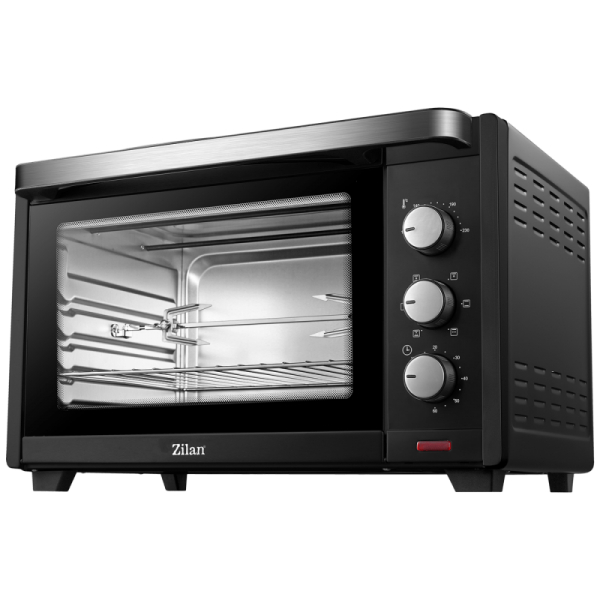 Zilan Mini pećnica sa grillom, zapremina 45 l, 2000 W, crna