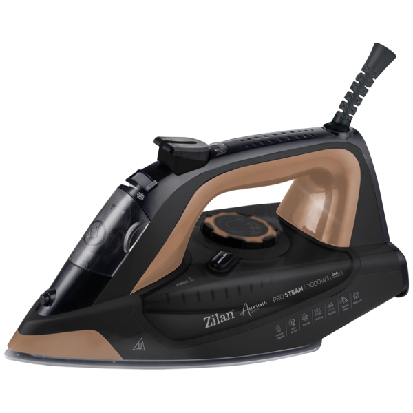 Zilan Pegla na paru, 3000W, Aurum Touch - Pro Steam Iron