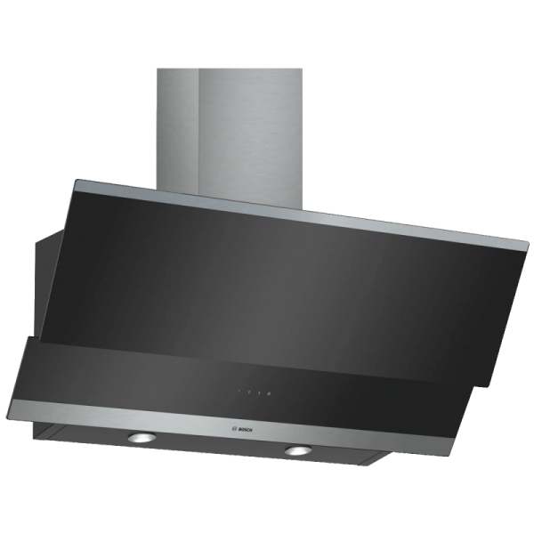 Bosch Kuhinjska napa, zidna, 210 W, crno staklo, Serie 2