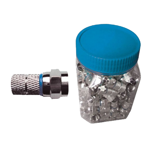 ZODIAC F-Konektor 4,4mm, za koaksijalni kabl pak 100 kom