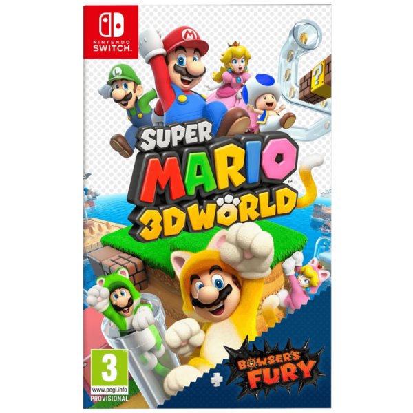 Nintendo Igra za Nintendo Switch: Mario 3D Worlds+Browser Fury