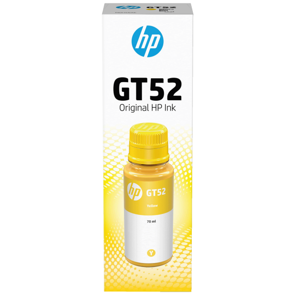 HP Inktank tinta GT52 (M0H56AE), yellow - GT52 Yellow