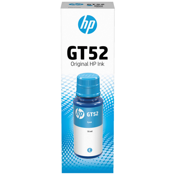 HP Inktank tinta GT52 (M0H54AE),  cyan - GT52 Cyan