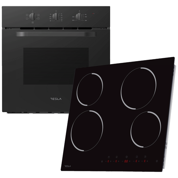 Tesla Set ugradbena pećnica /ploča, BO301MB+HV6401MB