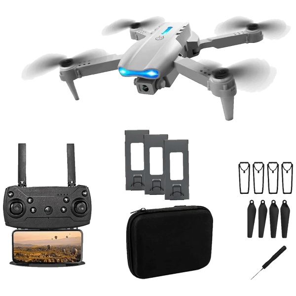 Extralink Dron, kamera FullHD, 1800mAh, 3 baterije, WiFi