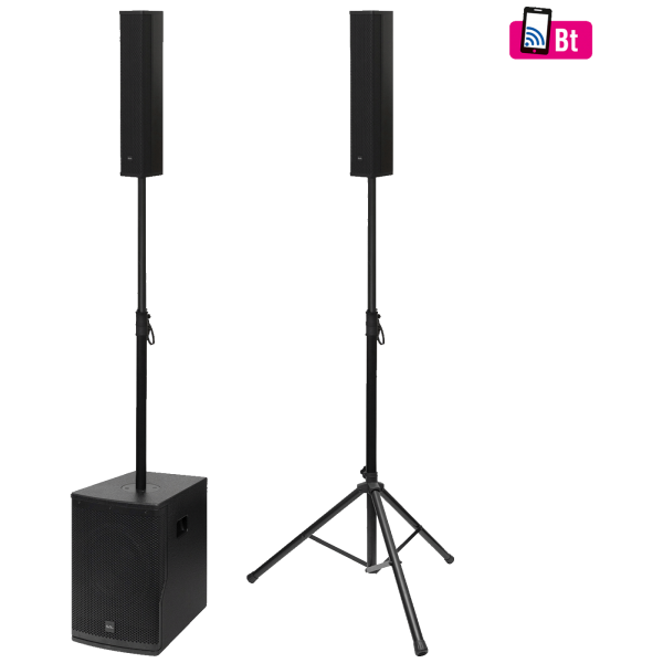 SAL Zvučna kutija, aktivna, bass/satelit, 800W, Bluetooth