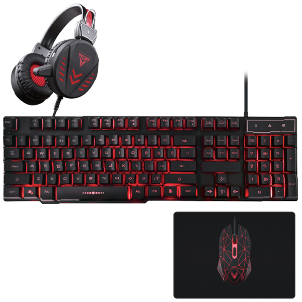 Connect XL Gaming set, slušalice, tastatura, miš, podloga za miš