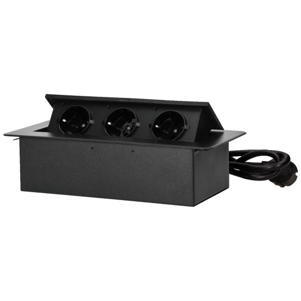 Orno Produžni kabel sa 3 x Schuko utičnice, ugradbena