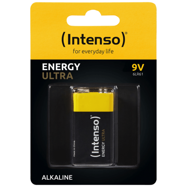 (Intenso) Baterija alkalna, 6LR61, 9 V, blister 1 komad