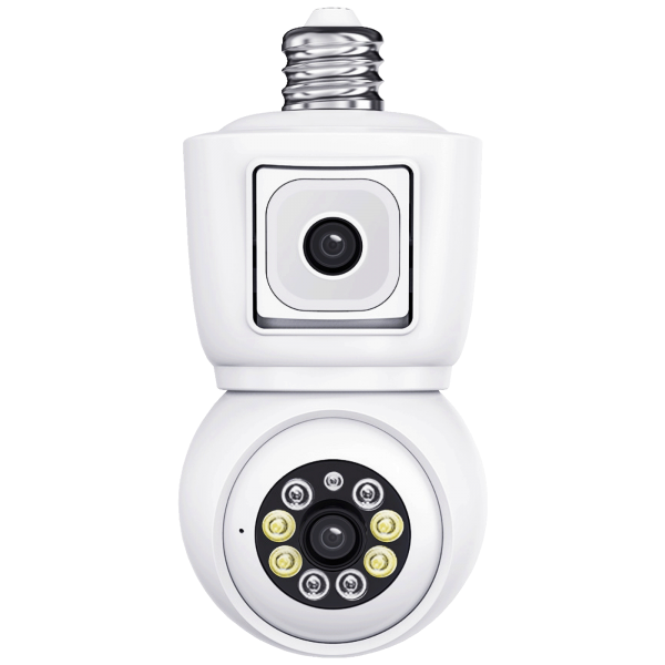 Escam Kamera za video nadzor,dual lens,2x2Mpixel,PTZ,E27,WiFi