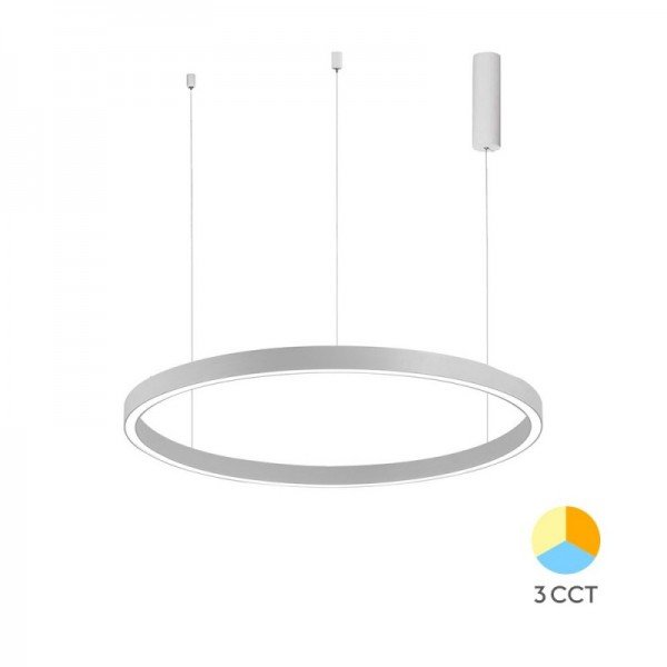 Braytron Visilica Lina, BRY-LINA-PD-2540-RND-WHT-45W-3IN1-CEILING LIGHT, BH16-09280