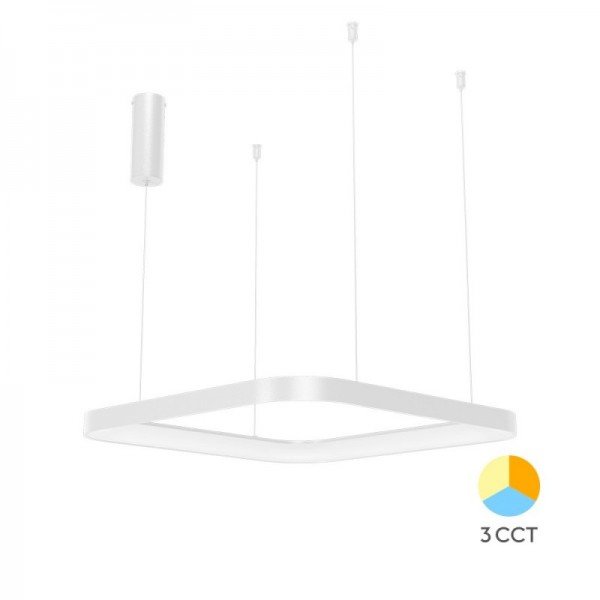 Braytron Visilica Bella, BRY-BELLA-SLP-PD-SQR-WHT-46W-3IN1-IP20-CEILING LIG, BH17-01980