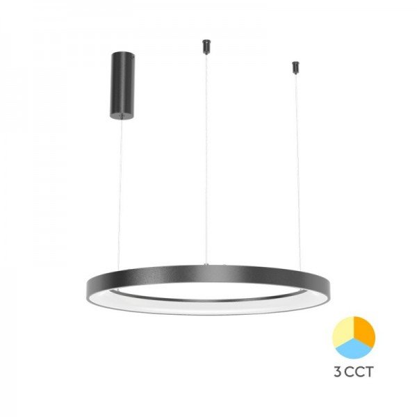 Braytron Visilica Bella, BRY-BELLA-SLP-PD-RND-BLC-36W-3IN1-IP20-CEILING LIG, BH17-01281