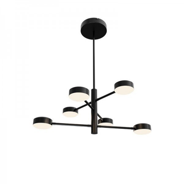 Braytron Visilica Arcanca, BRY-ARCANA-PD-48W-6H-BLC-3000K-PENDANT LIGHT, BH18-01101