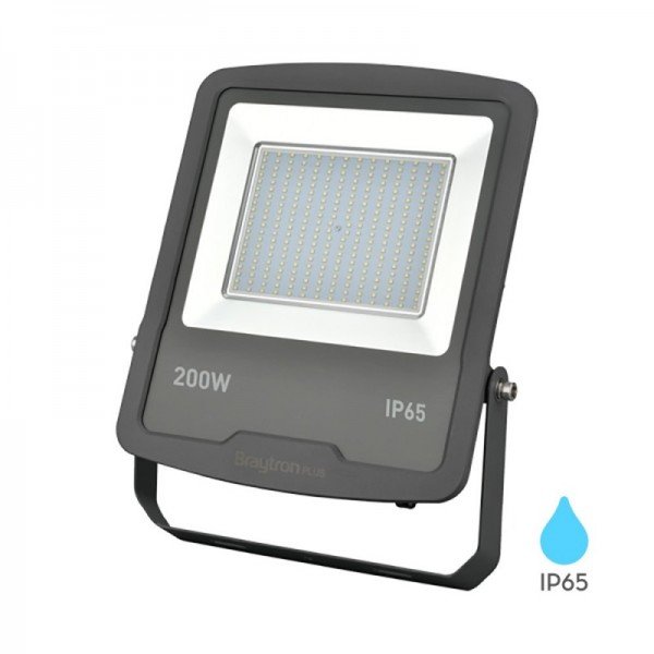 Braytron Led reflektori, BRY-FLOOD-SL-200W-GRY-6500K-IP65-LED FLOODLIGHT, BT61-09632