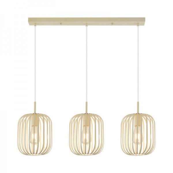 Braytron Žičana, BRY-W007S-3H-3xE27-BEJ-PENDANT LIGHT, BV03-00071